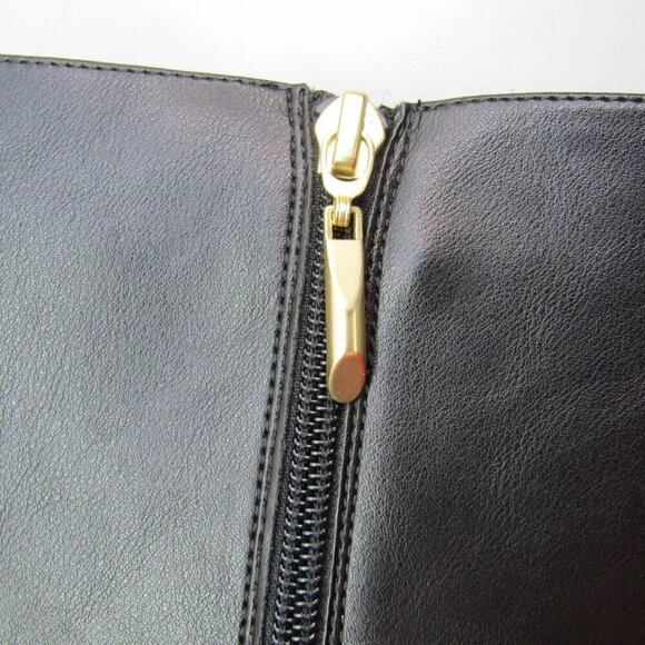 NEW WHITE HOUSE BLACK MARKET Womens Tall Double Buckle Boot Pointed Toe Size 9.5 - Picture 5 of 11